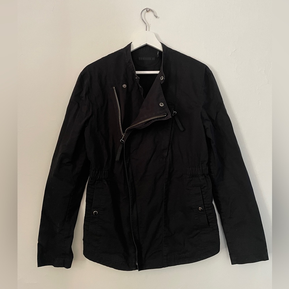 Helmut Lang Fitted Zip Coat